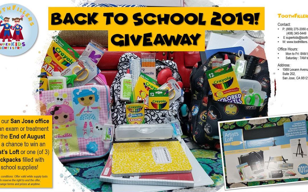 Back to School 2019 Giveaway