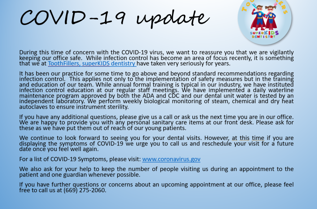 Covid-19 Update (March 15)